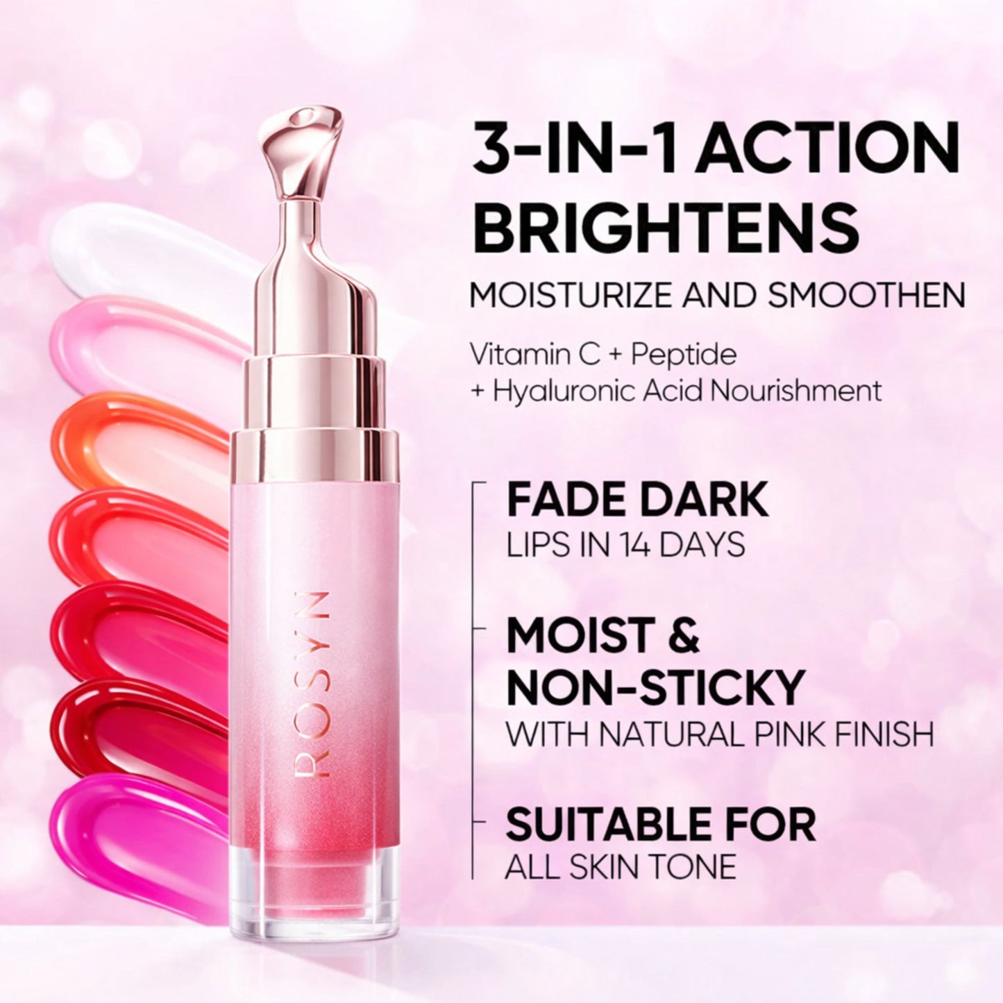 Rosyn Peptide Nourishing Lip Serum